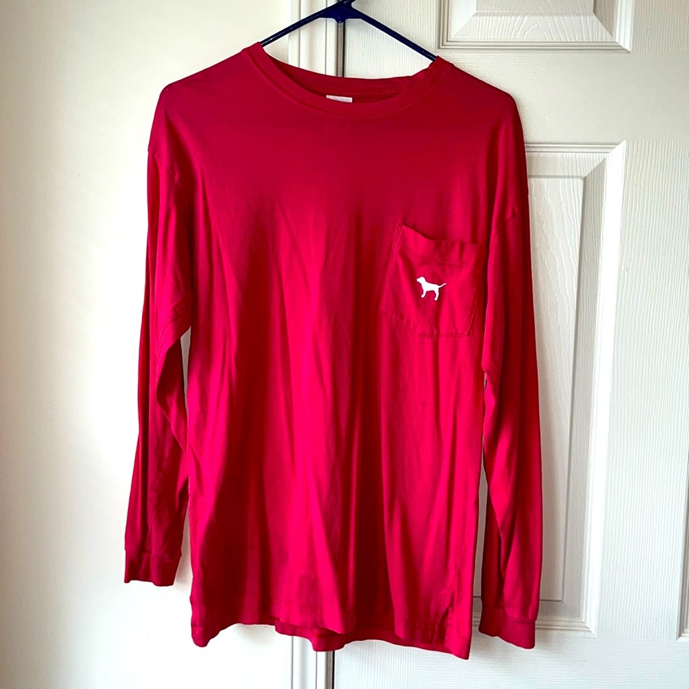 Vs PINK long sleeve shirt with pocket